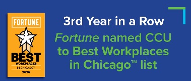 Website_Fortune2026 link to blog post Fortune Media and Great Place To Work<sup>®</sup> Name Consumers Credit Union to Best Workplaces in Chicago<sup>TM</sup> List for Third Consecutive Year