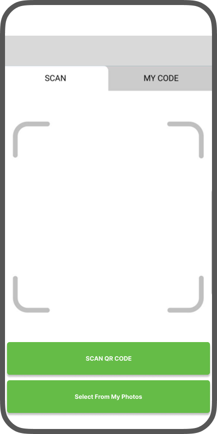 Step 4 scan Zelle QR Code Step 4 scan Zelle QR Code