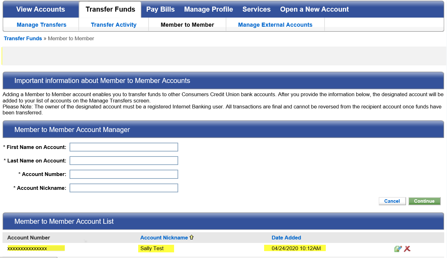 m2m-screenshot-3 m2m screenshot date and time the account was added